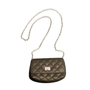 Chic Quilted Black Crossbody Bag